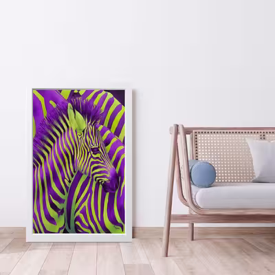 تابلو مدل دکوراتیو Zebra کد G8-50