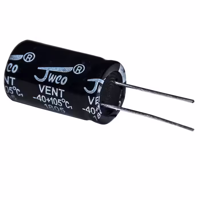 خازن الکترولیت 470 میکرو فاراد جی دبلیو کو کد 70 بسته 40 عددی