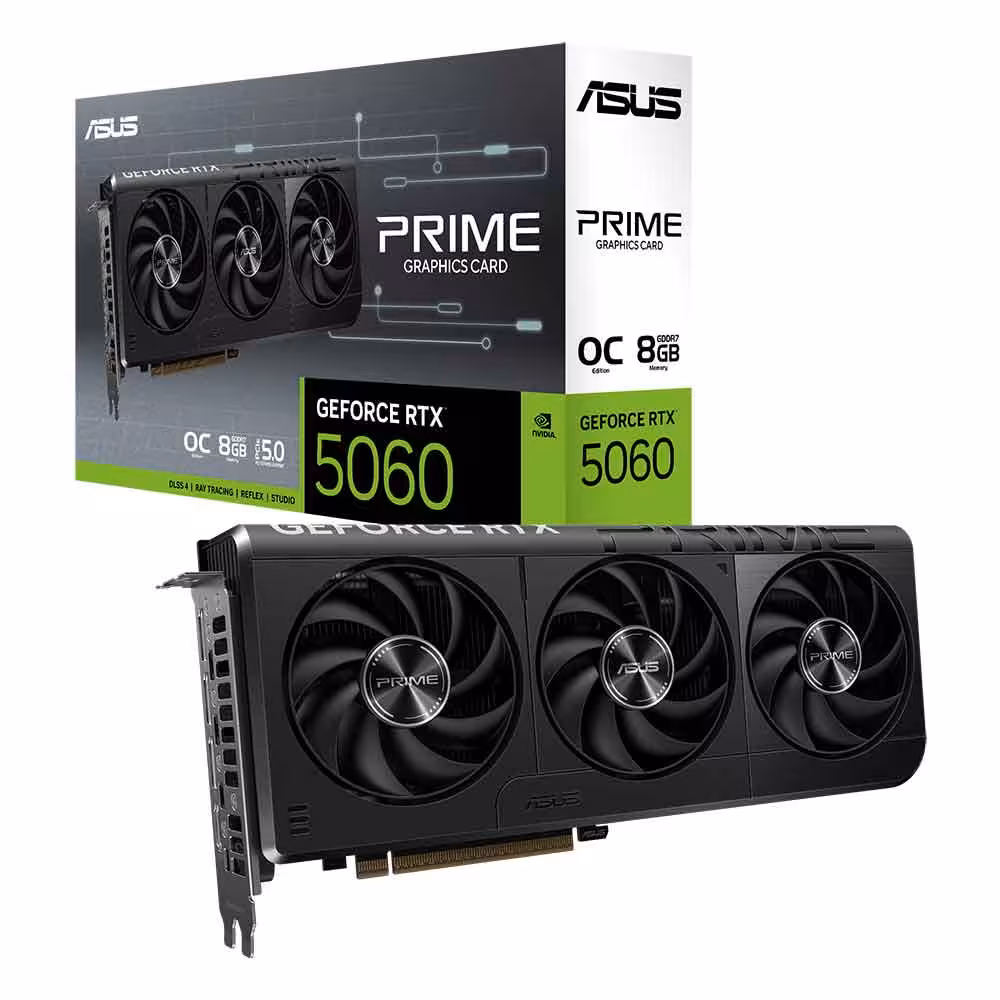 کارت گرافیک ایسوس ASUS Prime RTX 5060 8GB OC