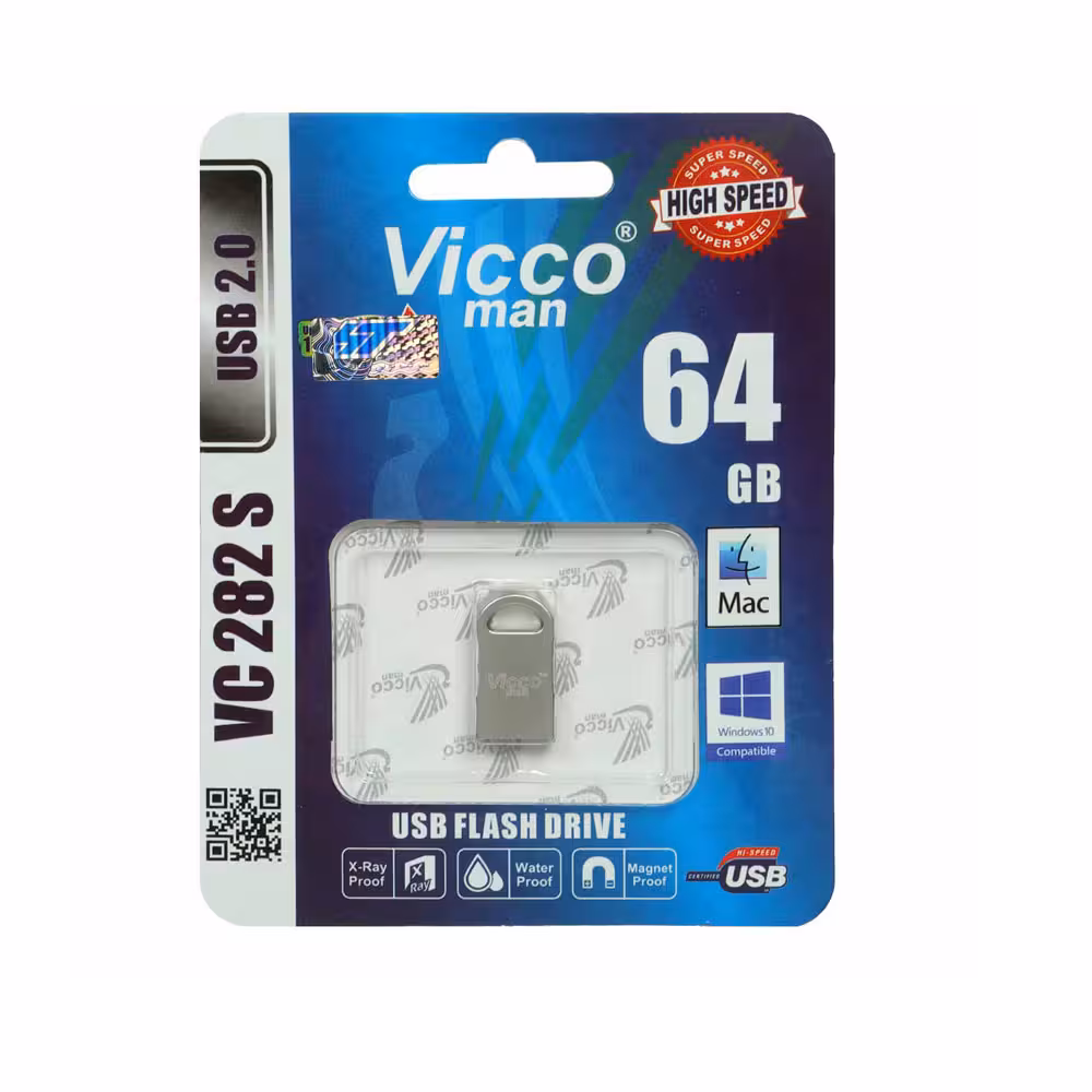 فلش مموری ویکومن مدل VC282 ظرفیت 16 گیگ