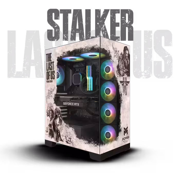 سیستم گیمینگ ادیشن استاکر | PCMOD last of us edition STALKER