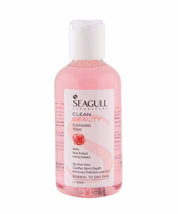 تونر پاک کننده انواع پوست سی گل 150ml