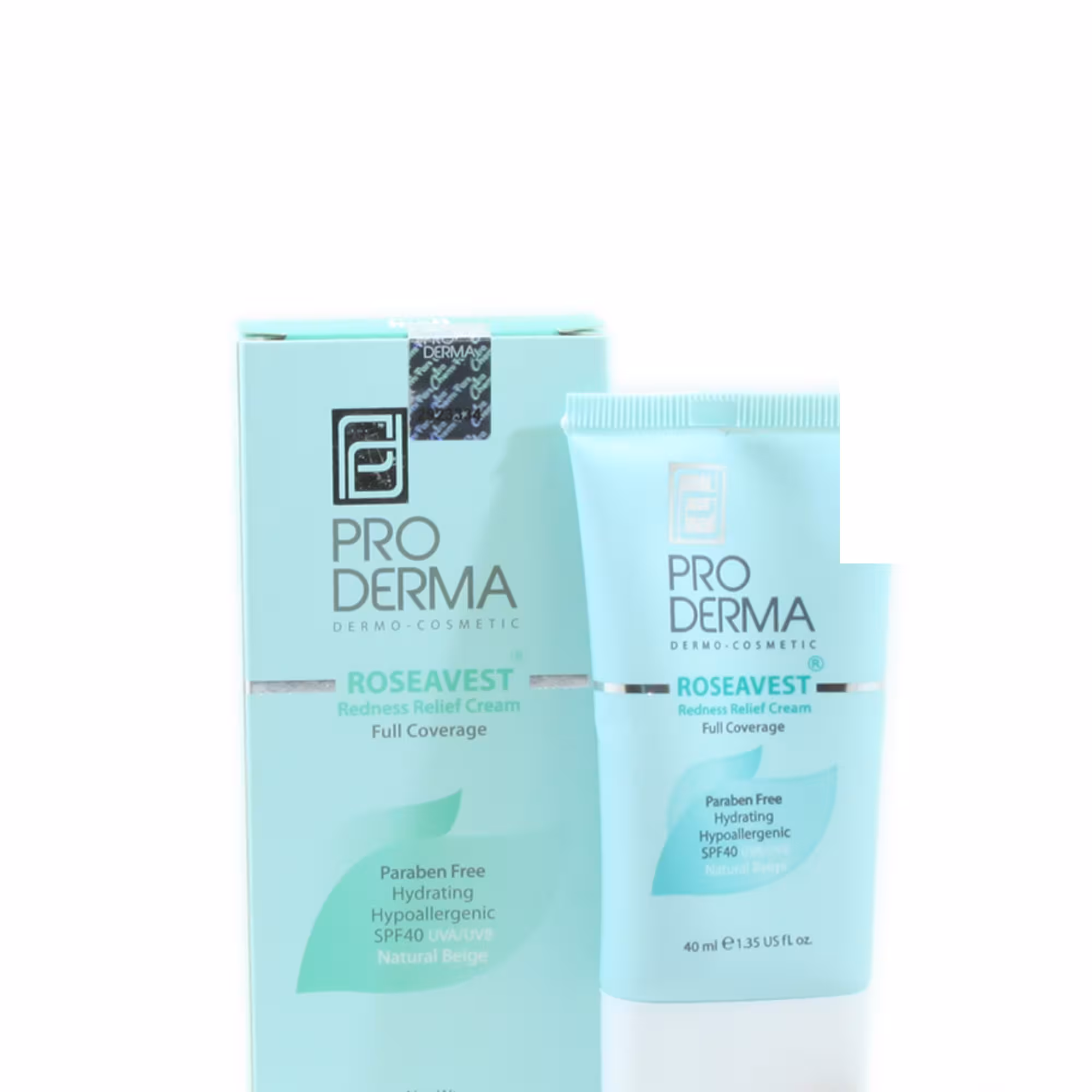 کرم پوشاننده و مرطوب کننده رنگی پرودرما بژ طبیعی (پوست های چرب)