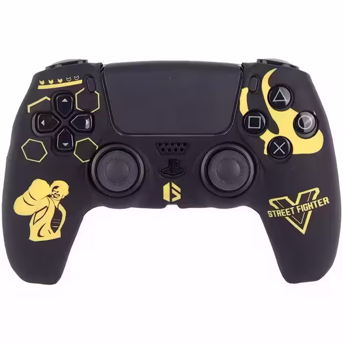 محافظ دسته(کاوردسته)- playstation5-طرح Street Fighter V - کدM-سیلیکونی