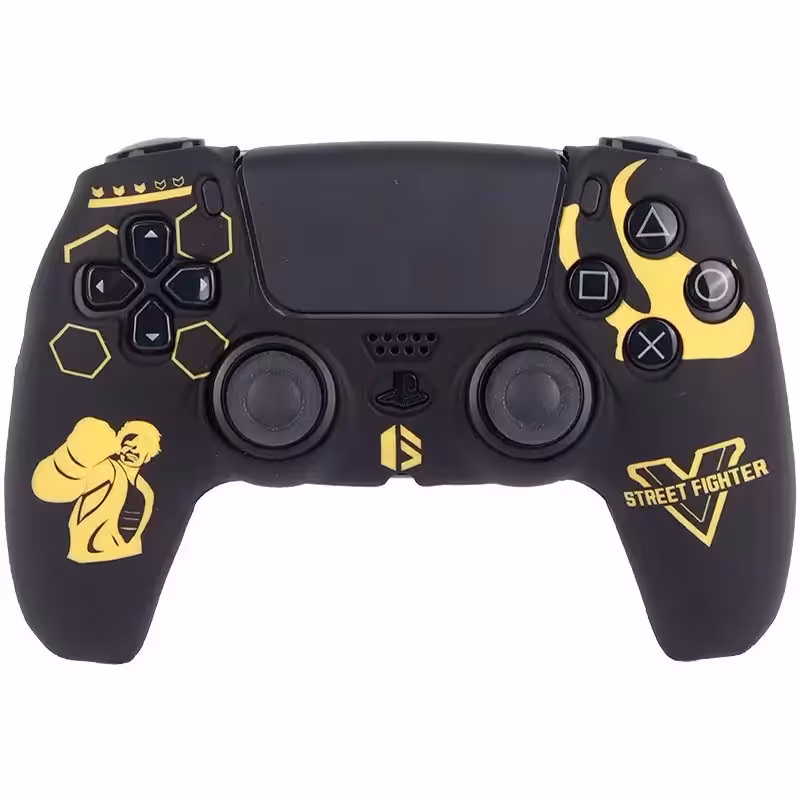 محافظ دسته(کاوردسته)- playstation5-طرح Street Fighter V - کدM-سیلیکونی