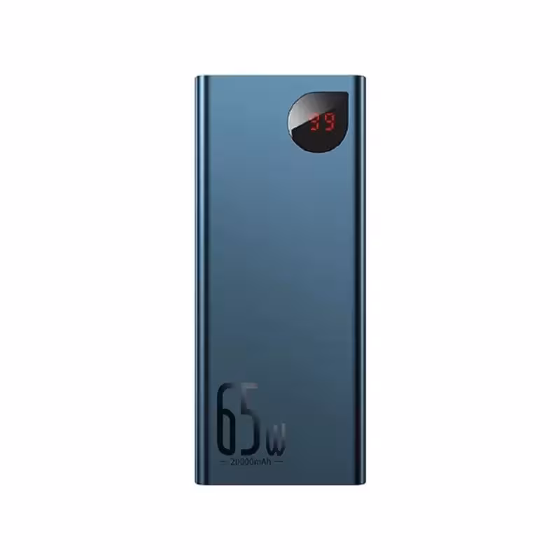 پاوربانک 20000 باسئوس مدل Adaman Metal PPADM65 65W