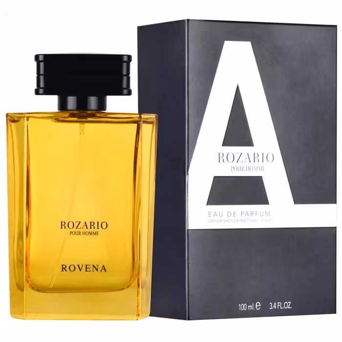 عطر مردانه روونا (Rovena) مدل آزارو سیلور بلک (Azzaro Silver Black) حجم 100 میلی لیتر | Rovena Azzaro Silver Black Eau De Parfum For Men 100 ml