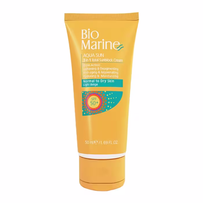 بایومارین-ضدافتابSPF50پوست نرمال و خشک بژ روشن(م)
