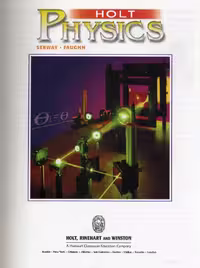 خرید و دانلود نسخه کامل کتاب Holt Physics