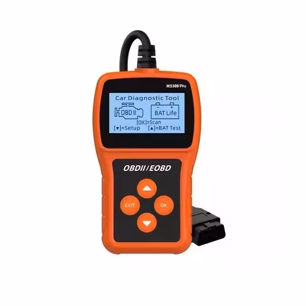دستگاه دیاگ خودرو OB2 مدل MS309 PRO (بار آمازون) با کیفیت و رضایت بسیار عالی مشتریان -برند اصلی جهانی