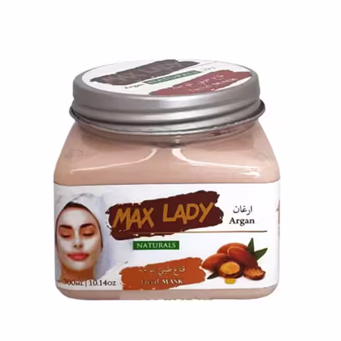 ماسک گچی صورت مکس لیدی مدل آرگان حجم 300 میلی لیتر