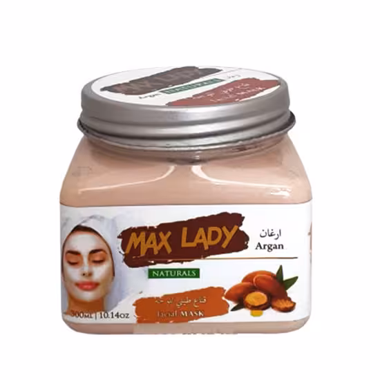 ماسک گچی صورت مکس لیدی مدل آرگان حجم 300 میلی لیتر