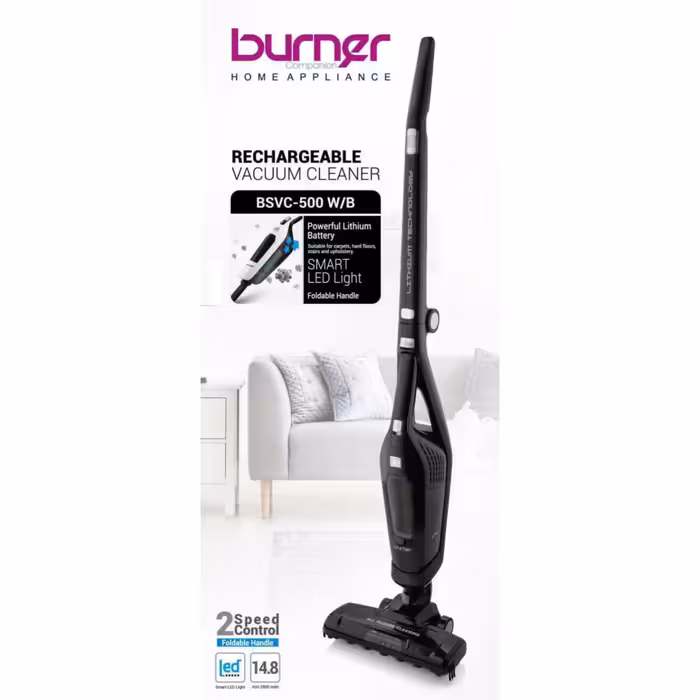 جاروشارژی ایستاده برنر مدل BSVC-500