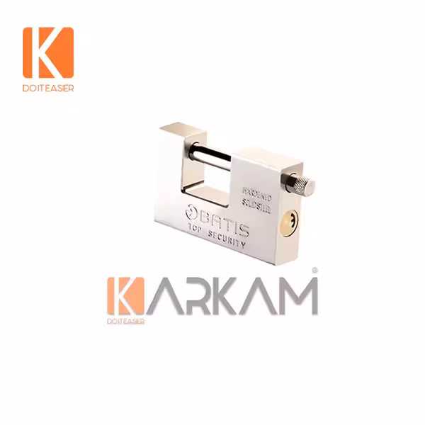 قفل کتابی 80 فولادی BA80032 باتيس