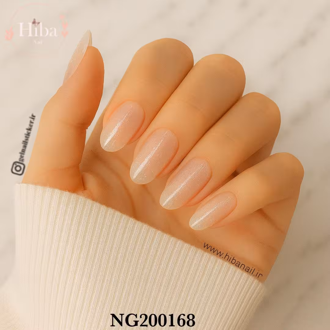 استیکر ژله ای کاشت ناخن (نیل رپ)_کد NG200168