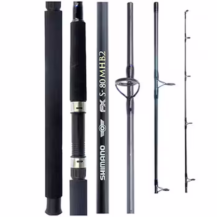 چوب دو تیکه سوپرگلاس SHIMANO FXS-80MHB2-2402