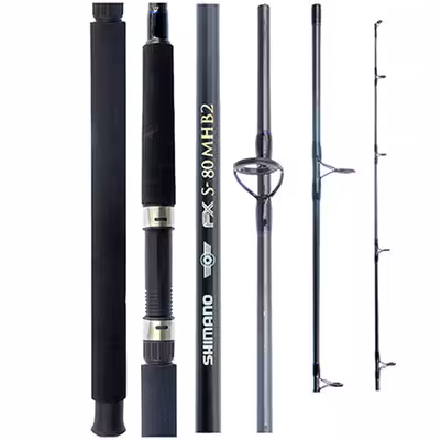 چوب دو تیکه سوپرگلاس SHIMANO FXS-80MHB2-2402