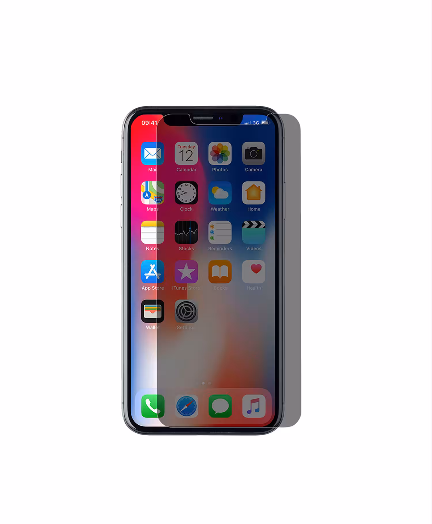 محافظ تمام صفحه نمایش پرایوسی آیفون X