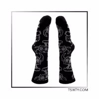 جوراب Toymachine رنگ مشکی Monster Skull