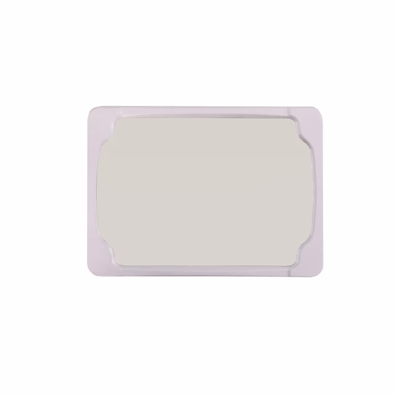 آینه سفید اطلس سایز کوچک