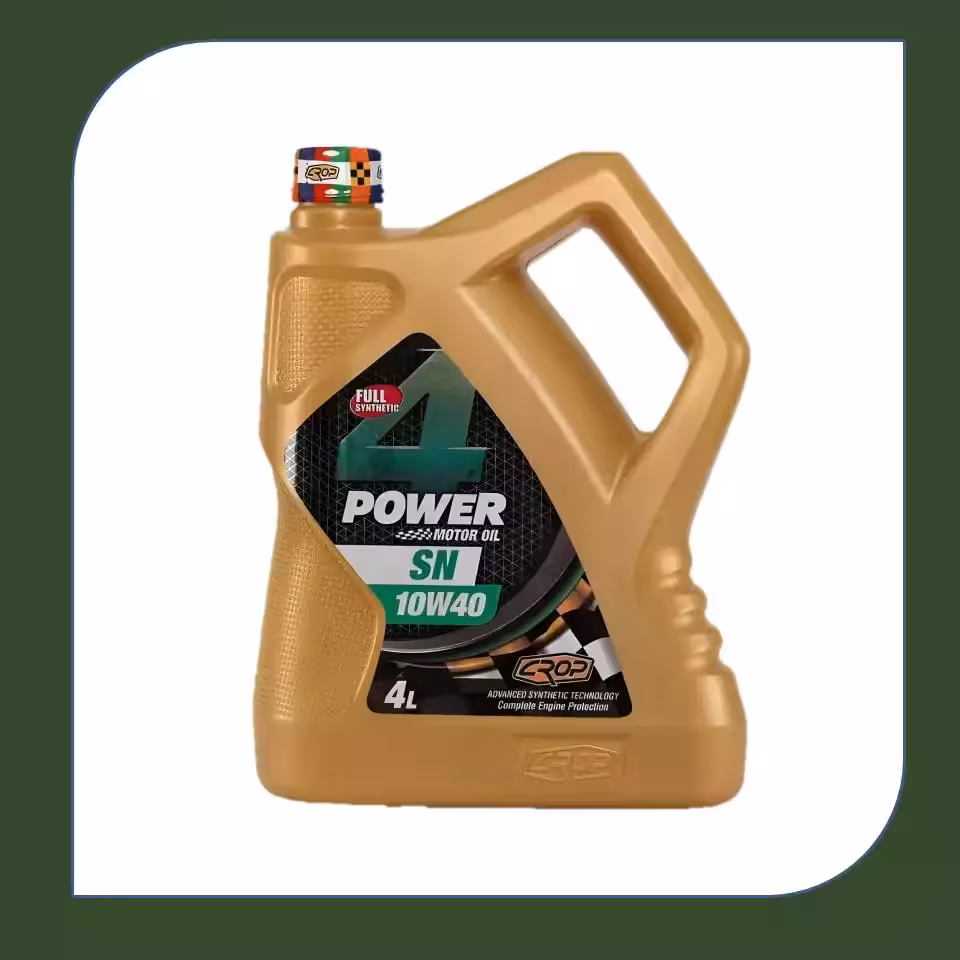 روغن موتور کراپ 10W40 power4 چهار لیتری SN -فروشگاه اینترنتی کارنوئل CARnoel