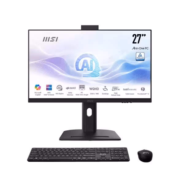 آل این وان 27 اینچ MSI AM273P Q AI B | CORE ULTRA 5 125H | 16GB RAM | 1TB SSD
