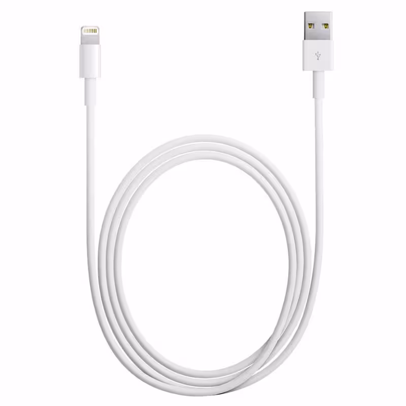 کابل تبدیل USB به لایتنینگ مدل iphone x MD818ZM طول 1 متر