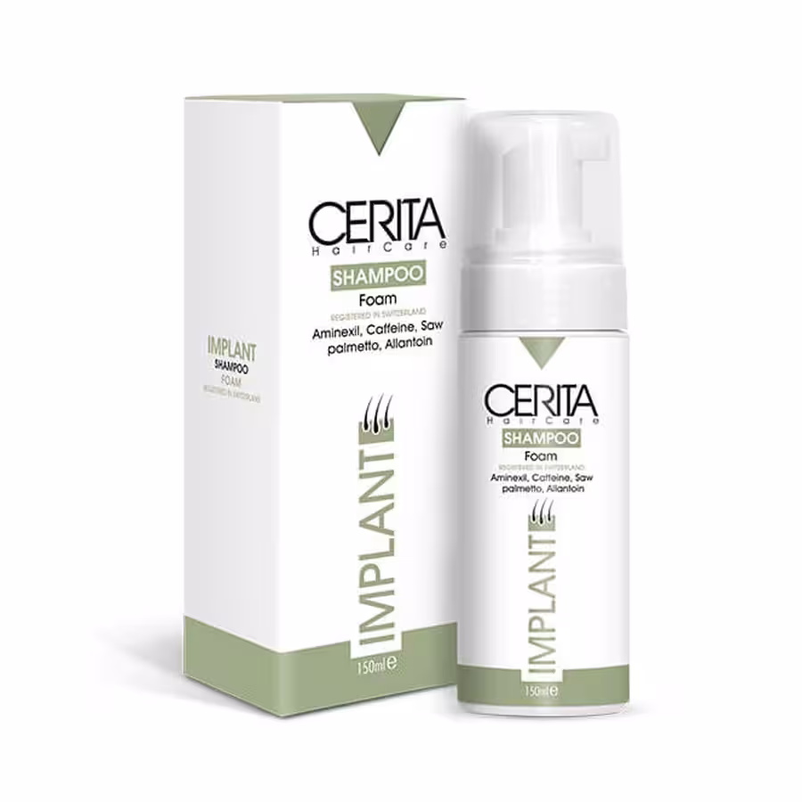 شامپو مناسب موهای کاشته شده سریتا
