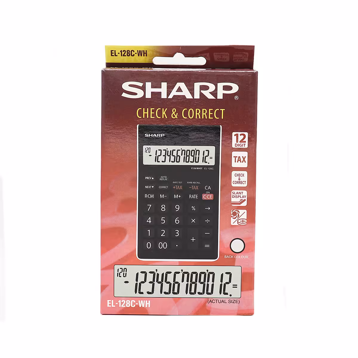 ماشين حساب شارپ EL -128C-WH