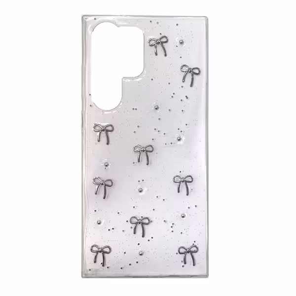 کاور طرح پاپیونی اکلیل دار مناسب برای گوشی موبایل سامسونگ Galaxy A15