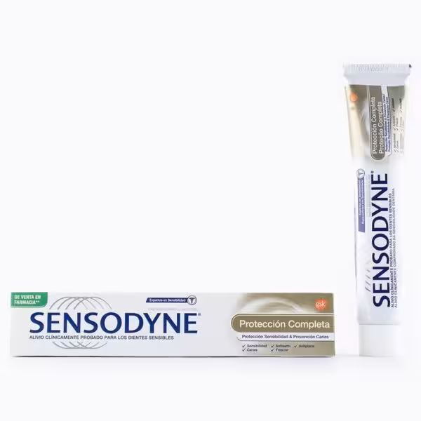 خمیر دندان سنسوداین Sensodyne مدل protection Complete وزن 75 گرم ساخت اتحاد اروپا