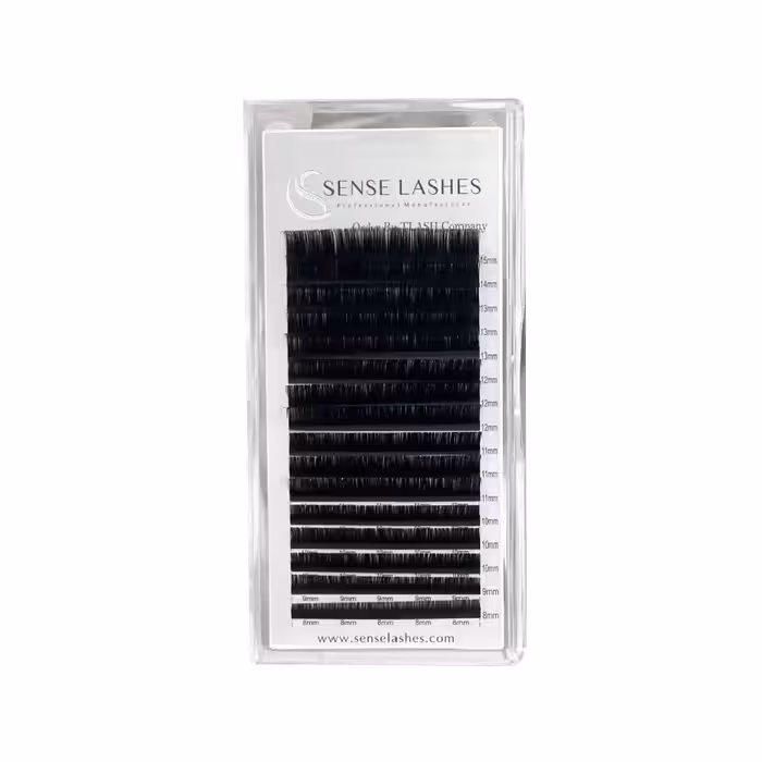 پالت مژه اکستنشن والیوم سنسی لش SENSE LASHES تک سایز 15 ضخامت 0.07 فر D - فروشگاه میرکمالی