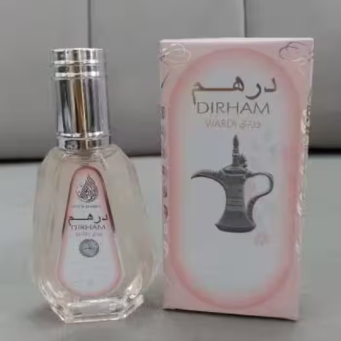 عطر ادکلن درهم وردی یا درهم صورتی 50 میل برند ارض الزعفران امارات