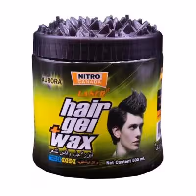 ژل واکس مو نیترو NITRO سری لیزر مدل AURORA حجم 500 گرم