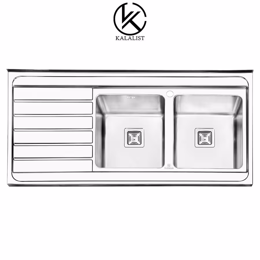 سینک ظرفشویی روکار پرنیان مدل PS 1114