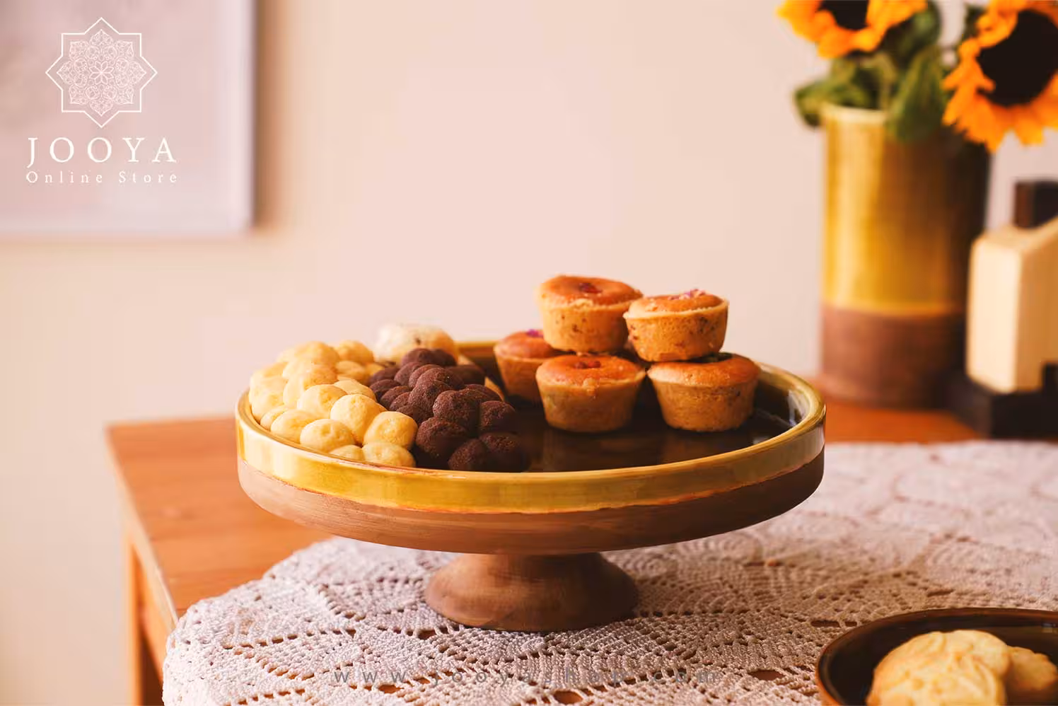 کیک خوری سرامیکی اولیویا