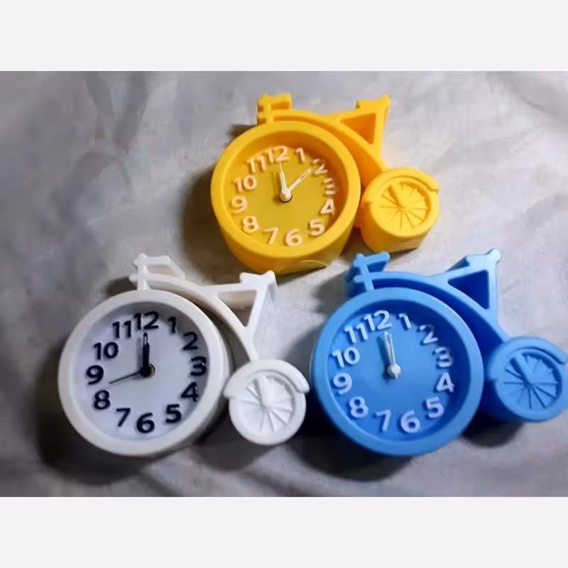 ساعت زنگی طرح دوچرخه