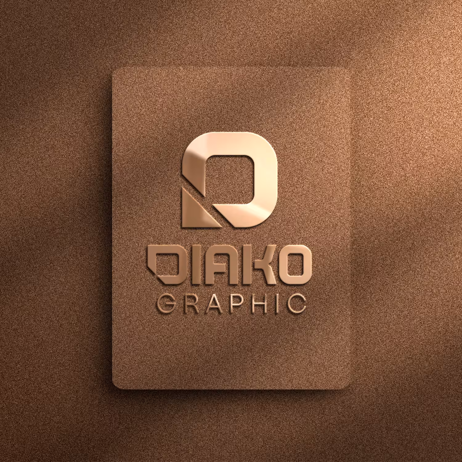 موکاپ لوگوی حرفه‌ای مدرن