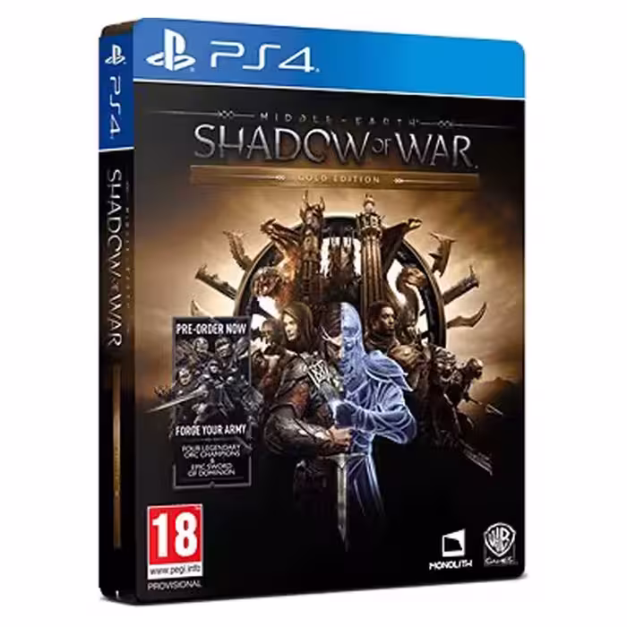 Shadow of War Gold Edition – PS4