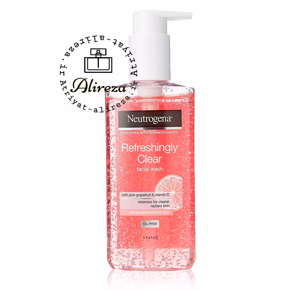 ژل شستشو صورت نوتروژینا مدل Refreshingly Clear حاوی عصاره گریپ فروت