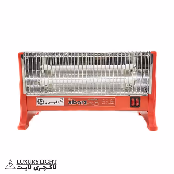 بخاری برقی 2 شعله 1000 وات البرز بدون فن