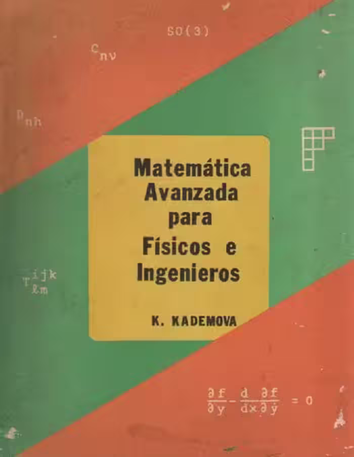 خرید و دانلود نسخه کامل کتاب Matemática avanzada para físicos e ingenieros