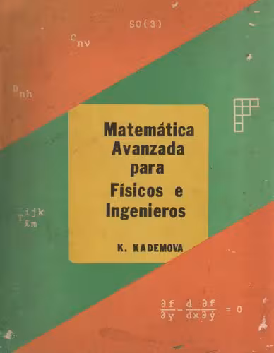 خرید و دانلود نسخه کامل کتاب Matemática avanzada para físicos e ingenieros