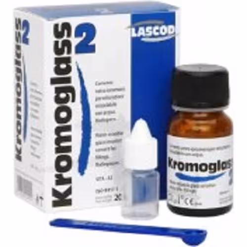 گلاس آینومر سلف لاسکود Lascod Kromo glass2 - فروشگاه تخصصی دندانپزشکی سپیرا
