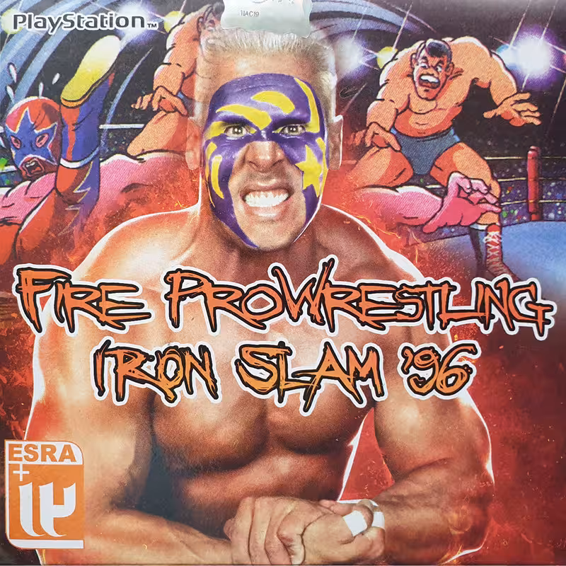 بازی Fire Pro Wrestling Iron Slam 96 مخصوص PS1