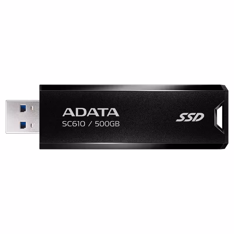 حافظه اکسترنال SSD ای دیتا مدل SC610 ظرفیت 500 گیگابایت