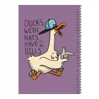 دفتر مشق 80 برگ اس جی طرح اردک کلاهدار
