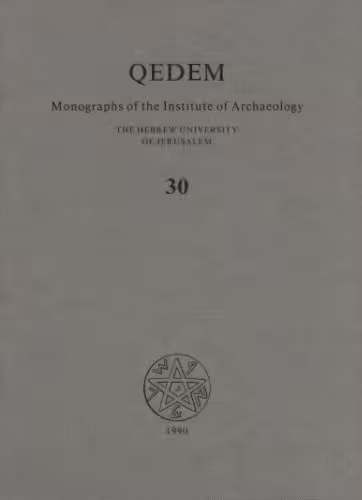 خرید و دانلود نسخه کامل کتاب Excavations at the City of David 1978-1985 Directed by Yigal Shiloh