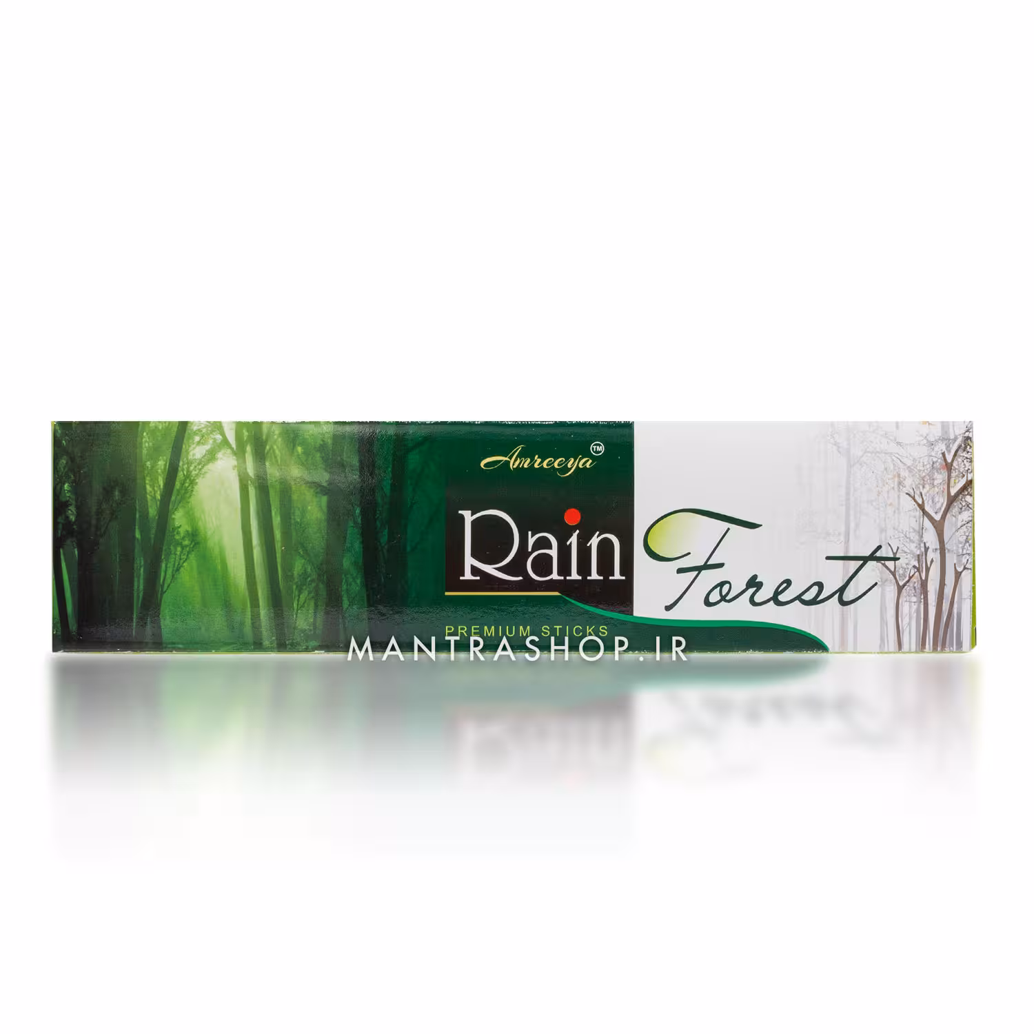 عود دست ساز هندی Rain Forest برند Amreeya بسته 50 گرمی (عود جنگل بارانی)