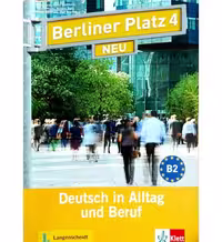 کتاب Berliner Platz Neu 4 برلینر پلاتز ( چاپ رنگی )